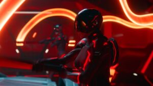 在 TRON： Ares 预告片中返回 Grid