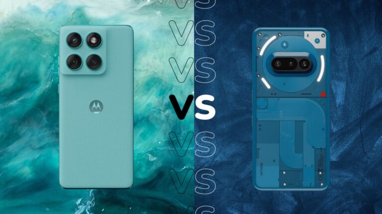 Motorola Edge 60 Fusion vs Nothing Phone 3a：有何不同？