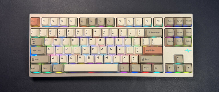 Wobkey Crush 80 Reboot Pro 评测：听起来比 Rainy75 Pro 还要好