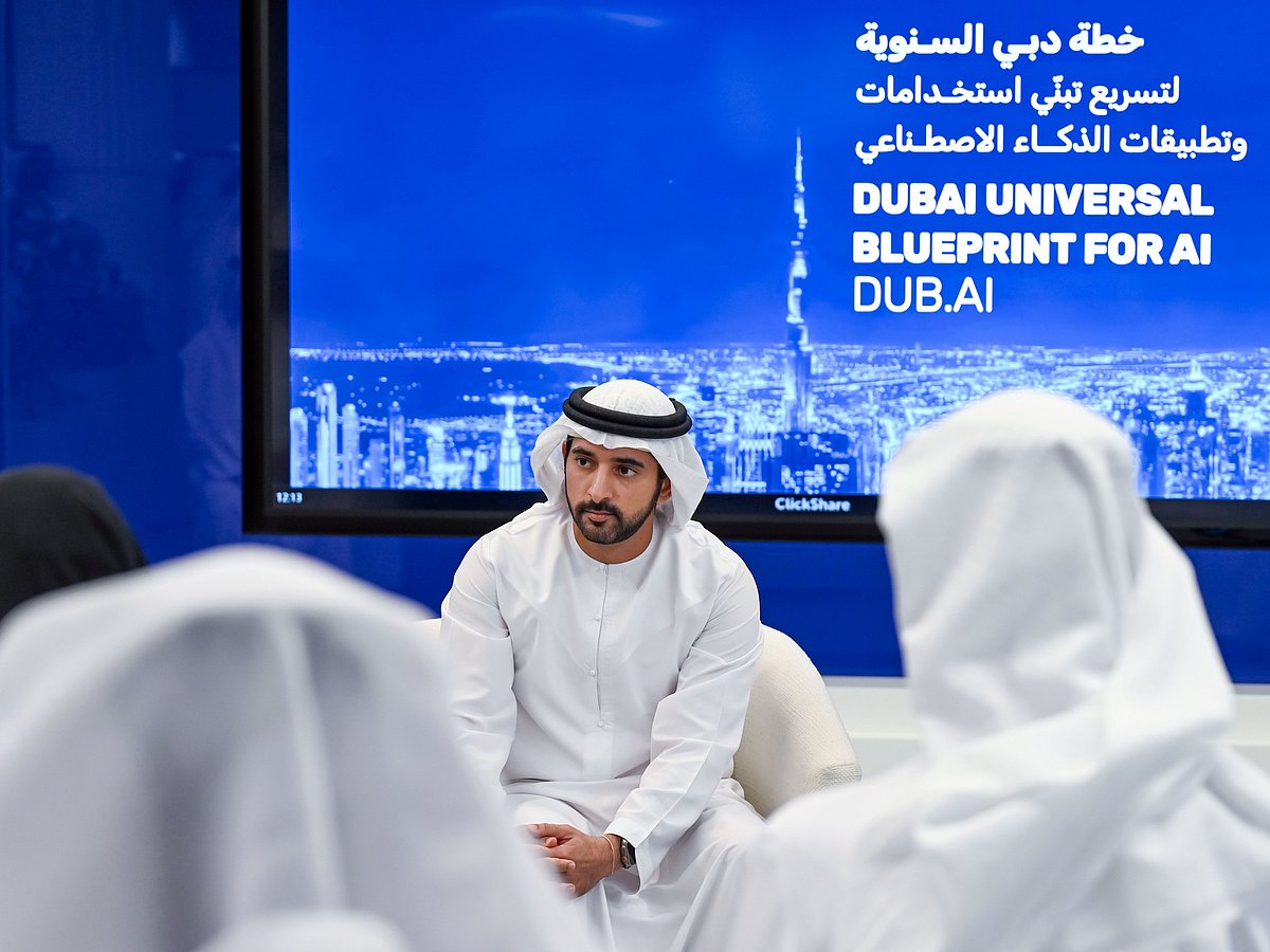 AI 将塑造迪拜的未来，Sheikh Hamdan 说