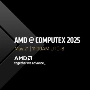 AMD 在 2025 年台北国际电脑展 （Computex 2025） 上宣布推出游戏、人工智能和企业产品