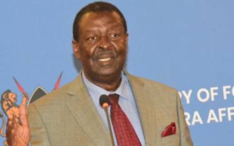 Mudavadi 表示，肯尼亚规划了合乎道德、包容性和创新驱动的 AI 采用之路