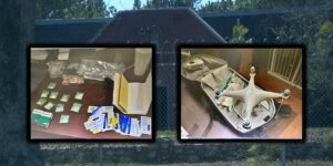 警方称，该团伙试图使用无人机将毒品走私到北卡罗来纳州监狱