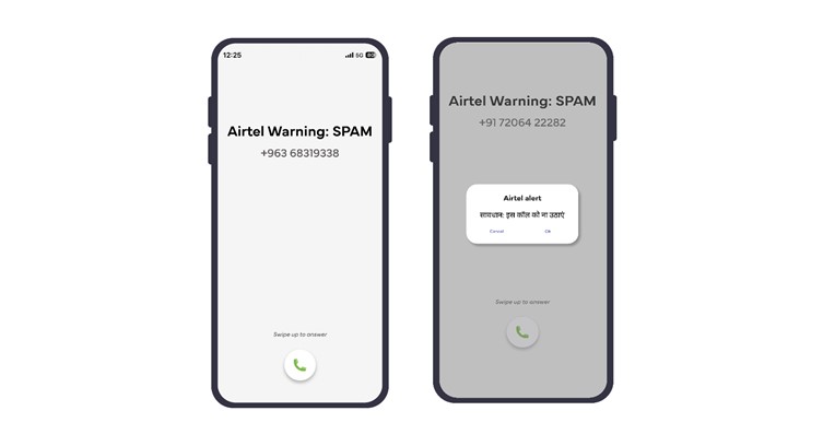 Airtel 将 AI 驱动的垃圾邮件警报扩展到国际电话