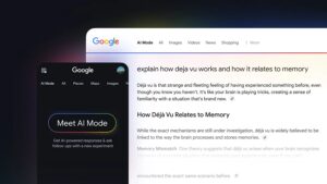 Google 搜索中的 AI 模式获得新的视觉搜索功能