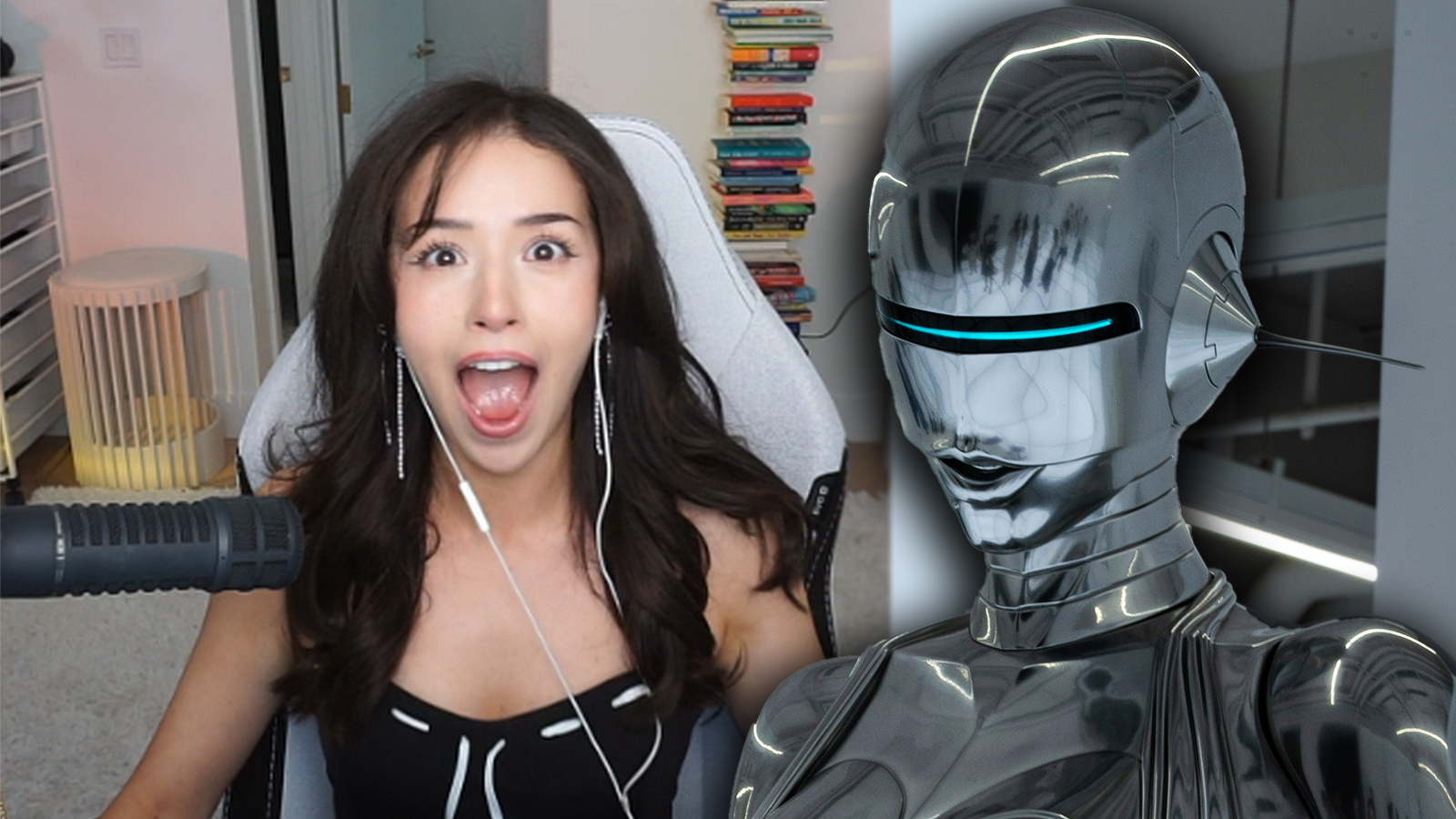 Pokimane 在她自己的 AI 揭示了喋喋不休的人问它的精神错乱的事情后无语