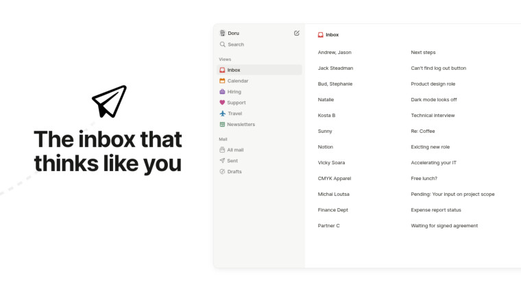 Notion 发布其 AI 驱动的电子邮件客户端 Notion Mail