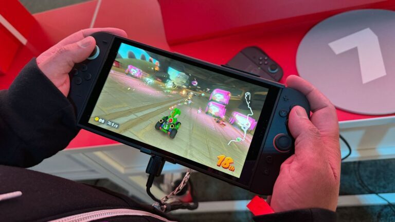 Nintendo Switch 2 动手实践：更大、更快，并带有鼠标控制