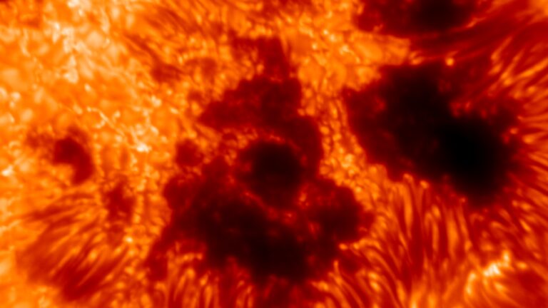 世界上最大的太阳望远镜以新图像展示其全部力量