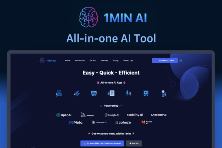 本月生成 1,000+ 张营销图片：1 分钟。AI Now 终身 79.97 美元
