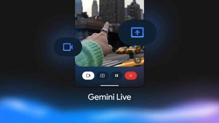 Google Gemini Live 视频和屏幕共享功能现在对所有 Android 用户免费