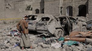 胡塞武装称，疑似美国空袭在也门首都附近造成 6 人死亡