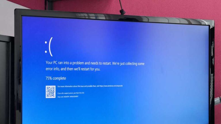 Microsoft 杀死了标志性的蓝屏死机。现在看起来是这样的