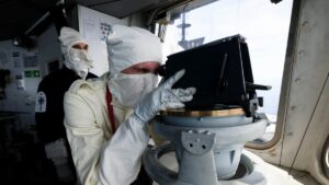 卡迪根湾用作皇家海军军舰的试验场