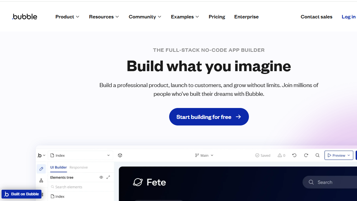 我测试了 Bubble – 阅读我对这个无代码应用程序创建者的看法