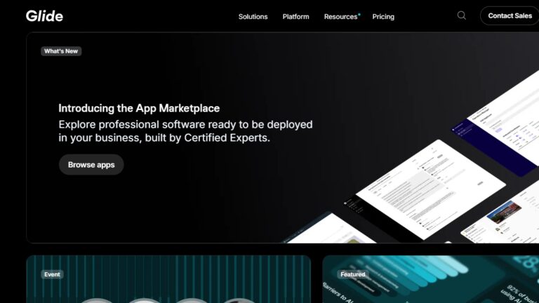 我试用了 Glide,如果您希望轻松快速构建数据驱动的应用程序,这是一个不错的选择