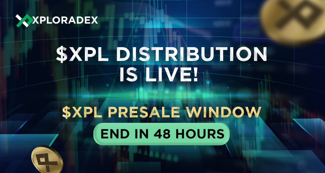 XRP 新闻：XploraDEX $Xpl 预售接近完成，最后倒计时 48 小时开始