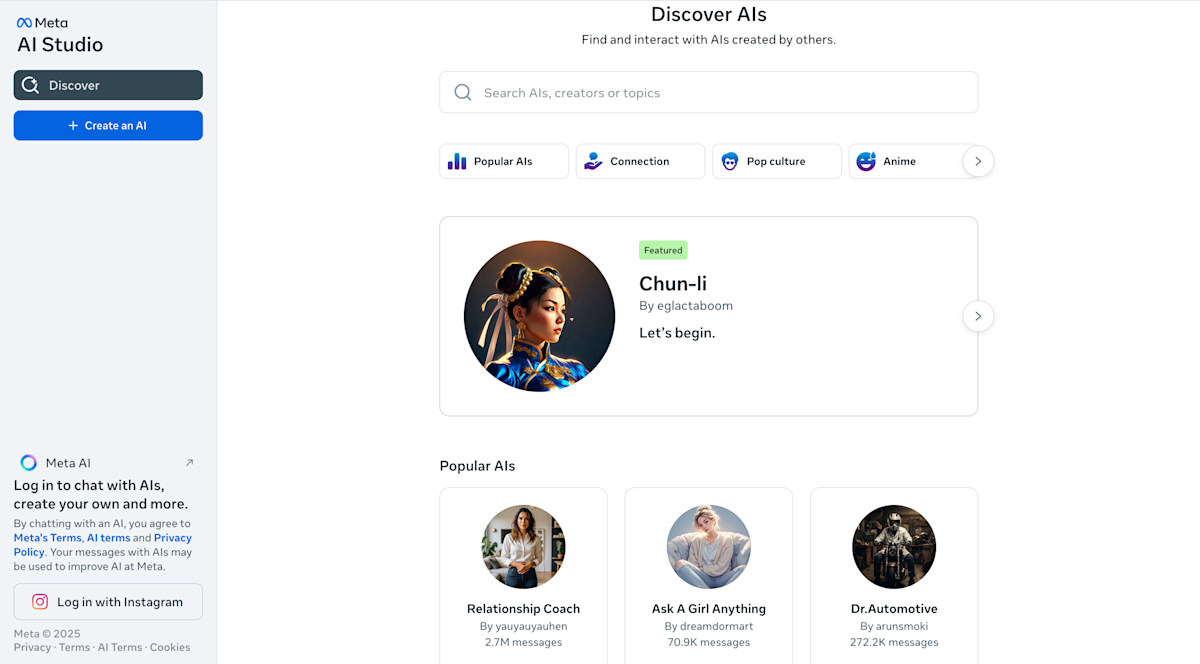 据报道，Meta 的 AI 聊天机器人能够与未成年人进行性对话