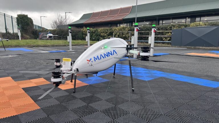 Manna Drone 送货服务将扩展到科克