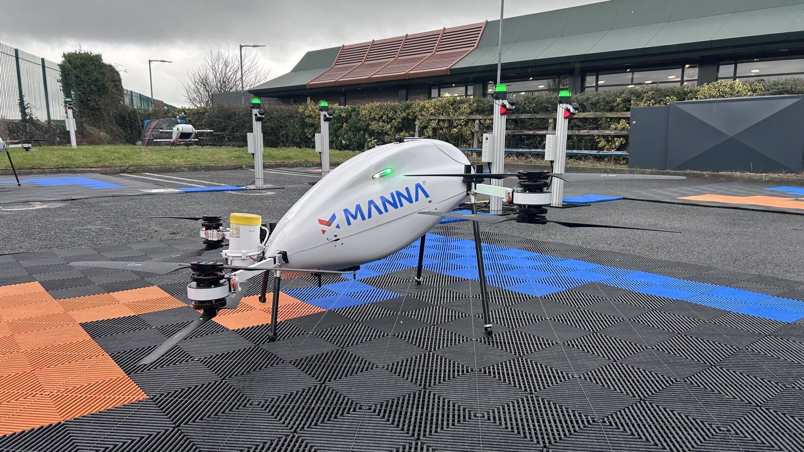 Manna Drone 送货服务将扩展到科克