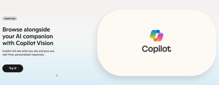 Microsoft 为美国的 Edge 用户免费提供 Copilot Vision