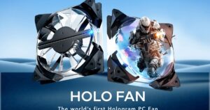 在 RGB 上移动，Coolify 的 Holo Fans 将浮动全息图带到您的 PC 上