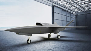 带有内置起落架的 XQ-58 Valkyrie 在新渲染图中显示
