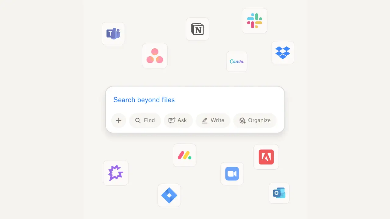 Dropbox 对 Dash 进行重大更新，扩展搜索和 AI 功能