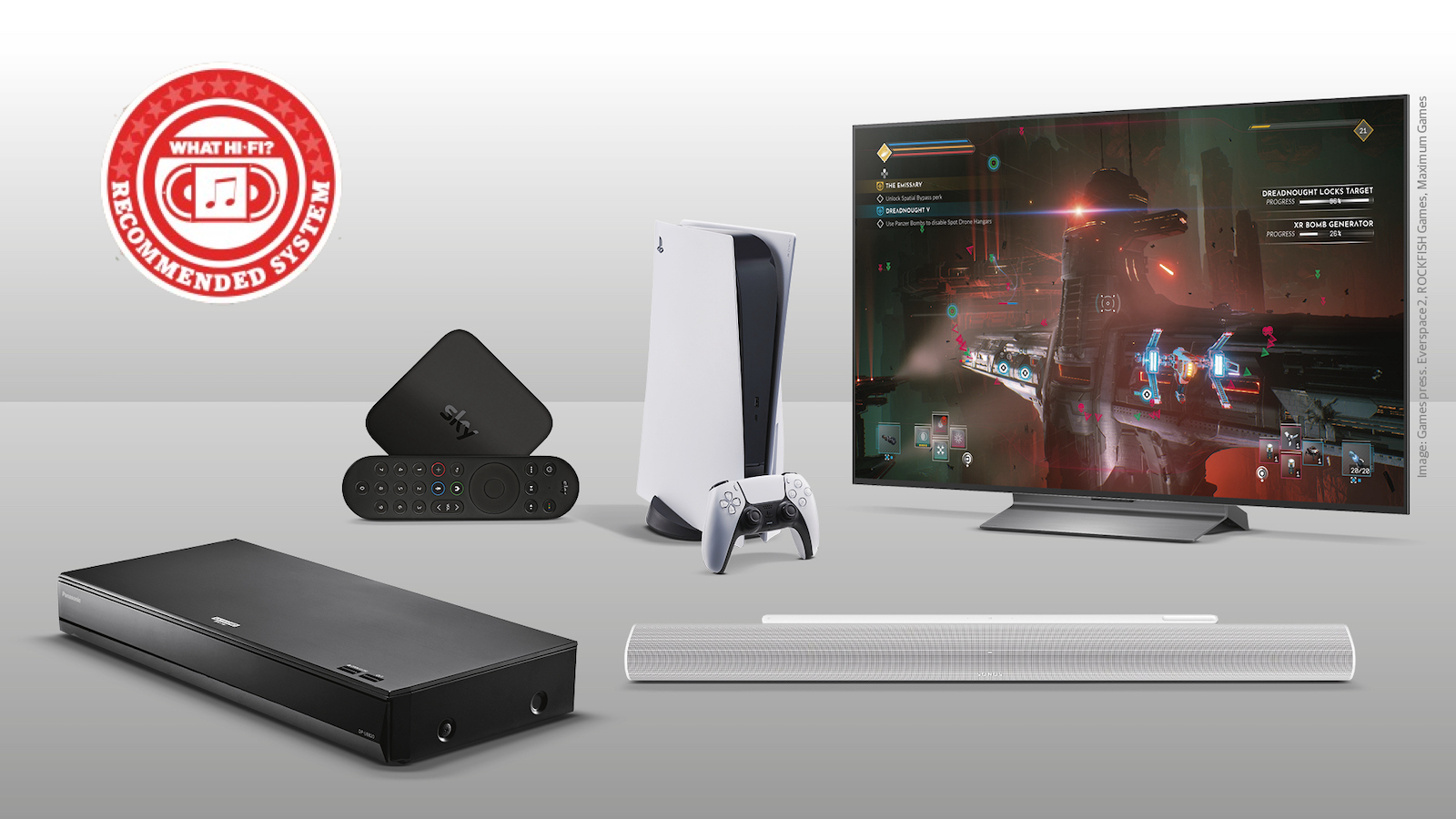 我们围绕出色的 LG C5 OLED 电视构建了一个简化的家庭影院系统