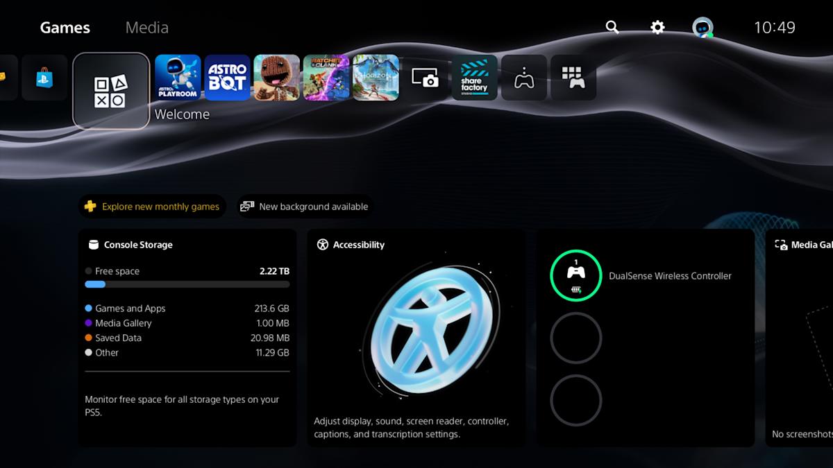 复古 PlayStation UI 选项永久回归 PS5