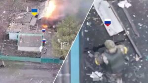 第 425 Skala 独立突击团的空中侦察官在近距离战斗中击退了俄罗斯破坏者