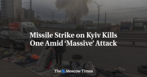 导弹袭击基辅 在“大规模”攻击中造成一人死亡