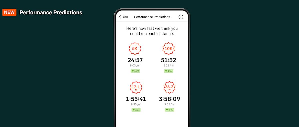 Strava 可以预测你的比赛结束时间