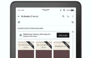 亚马逊将使用 AI 为 Kindle 上的系列丛书生成回顾