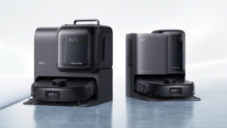 Eufy 的新型机器人吸尘器是一款可拆卸的便携式深度清洁器，集吸尘器和拖把于一体