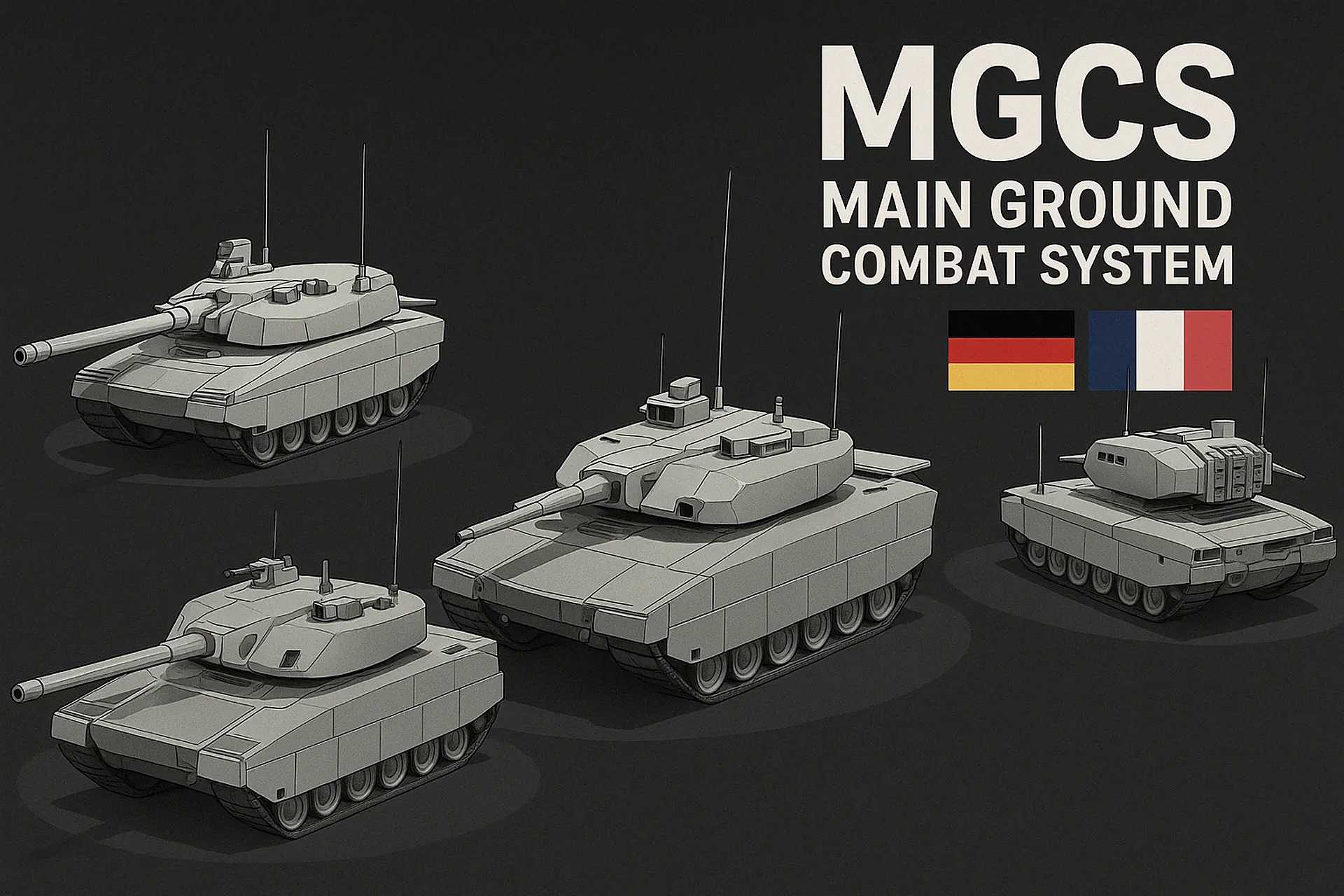 快讯：法德 MGCS 公司成立，引领欧洲下一代主战坦克