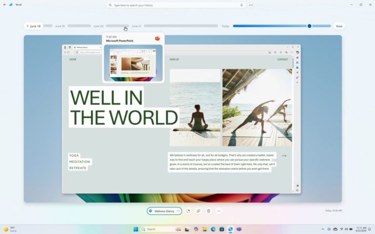 Microsoft 的召回和改进的 Windows 搜索今天开始向 Copilot+ AI PC 推出