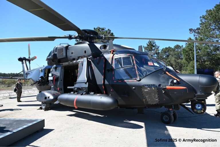 NH90 Caiman Standard 2 直升机原型在 SOFINS 2025 上增强法国特种部队的能力