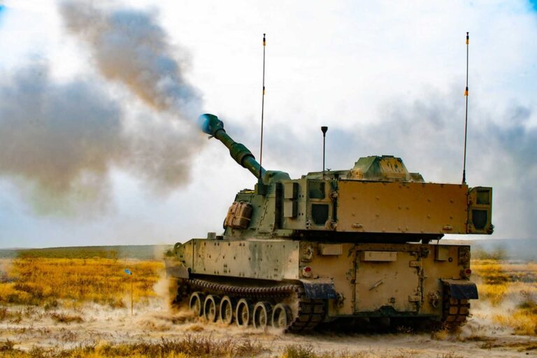 Leonardo DRS 对 M109A7 Paladin 榴弹炮进行了现代化改造，以加快射击速度并延长生存时间