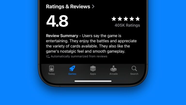 Apple 解释了如何使用 AI 总结 App Store 评论