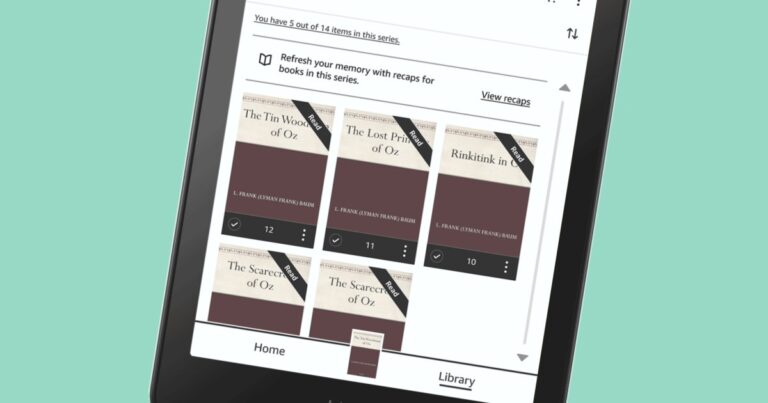 Kindle 获取 Recap 工具，让您快速了解故事进展