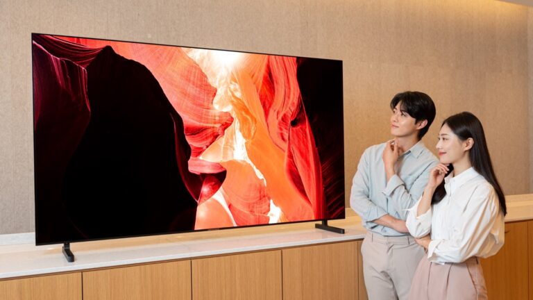 索尼最新款高端电视采用三星 QD-OLED 面板