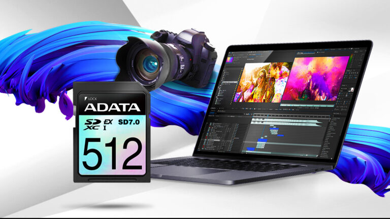威刚首款 SD Express 8.0 存储卡的读取速度达到 1.6 GB/s——512GB 容量，兼容 U3/V30