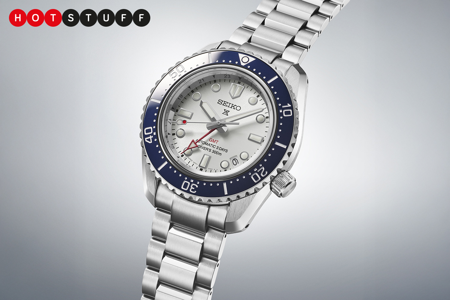 精工 Prospex 60 周年纪念表是一款超经典的潜水员 GMT 腕表