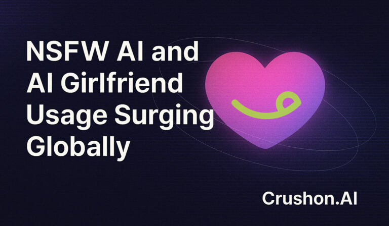 Crushon AI 报告称 NSFW AI 和 AI 女朋友角色扮演在全球范围内激增