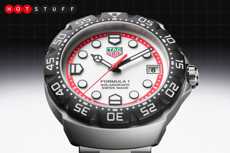 The tag Heuer Formula 1 returns (again) and this time it’s perfect