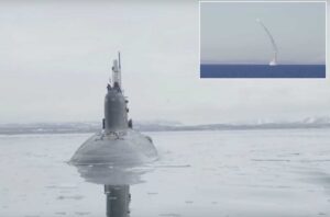 突发新闻：俄罗斯海军的潜艇“克拉斯诺亚尔斯克”成功发射了超过1100公里的口径巡航导弹