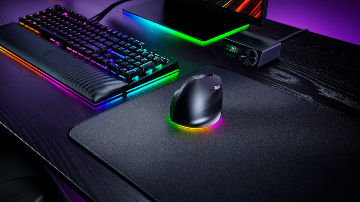 Razer 发布 Vertical Edition 人体工学鼠标