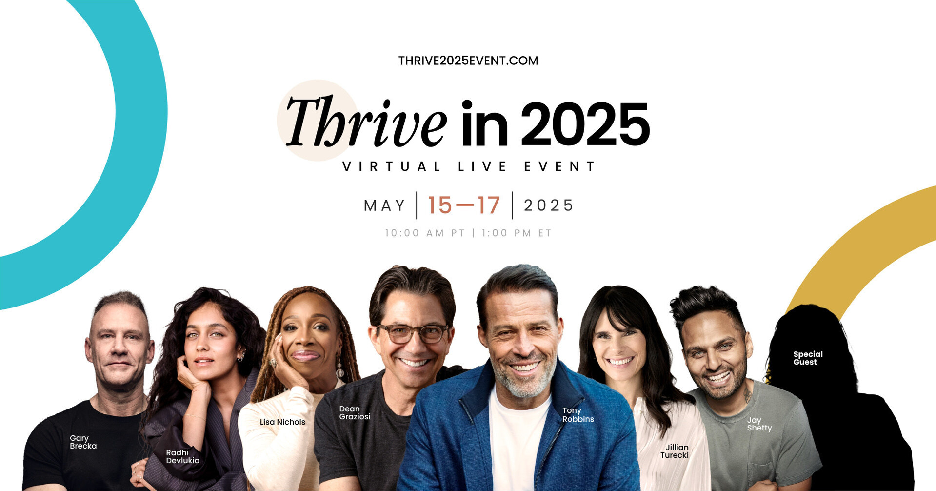 托尼·罗宾斯和迪恩·格拉齐奥西宣布“繁荣2025”活动，以帮助人们在一个不会放慢脚步的世界中繁荣发展。