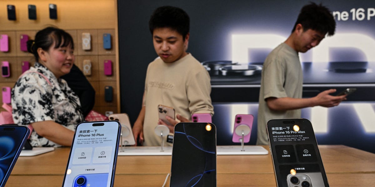 苹果的 iPhone 在中国失利，而本地竞争对手则激增